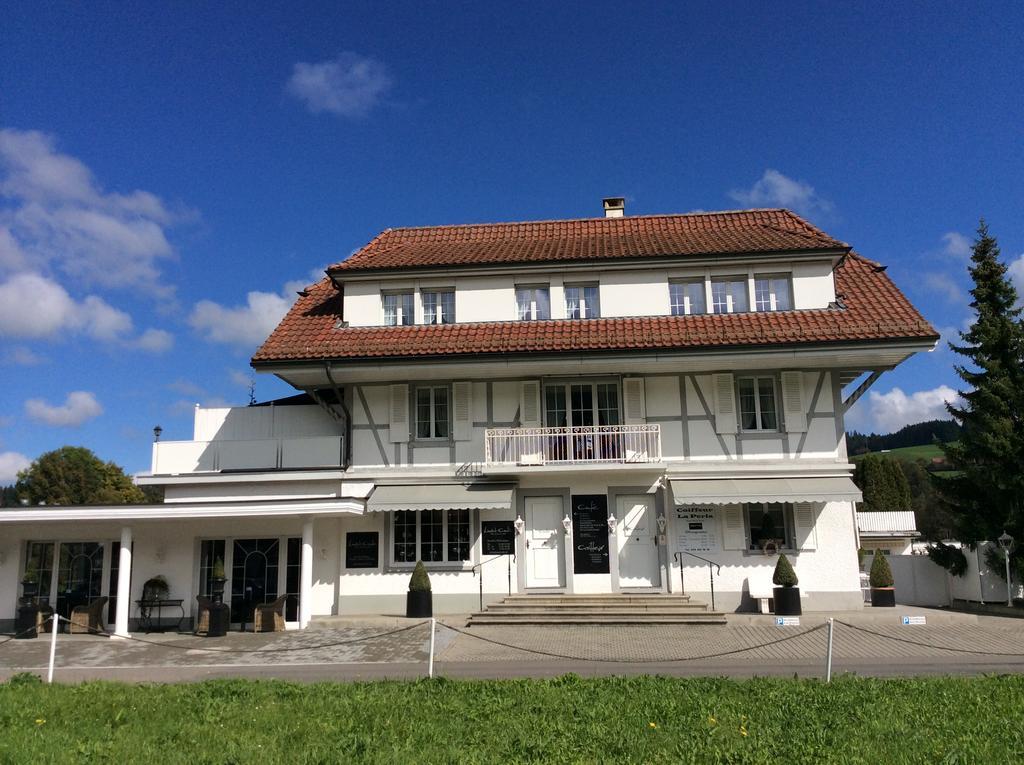 Landcafe Mit Mini Hotel Burgdorf Exteriör bild
